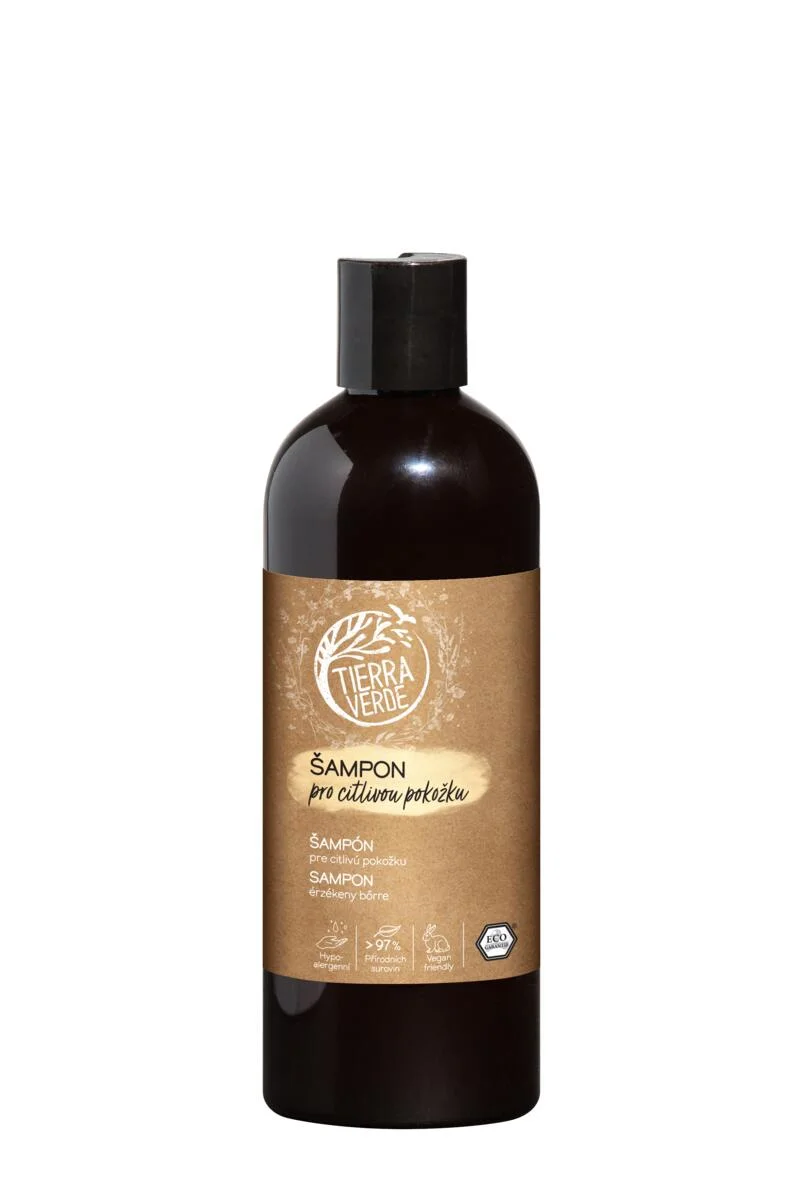 Tierra Verde Shampoo per cute sensibile 500 ml - formulazione ipoallergenica