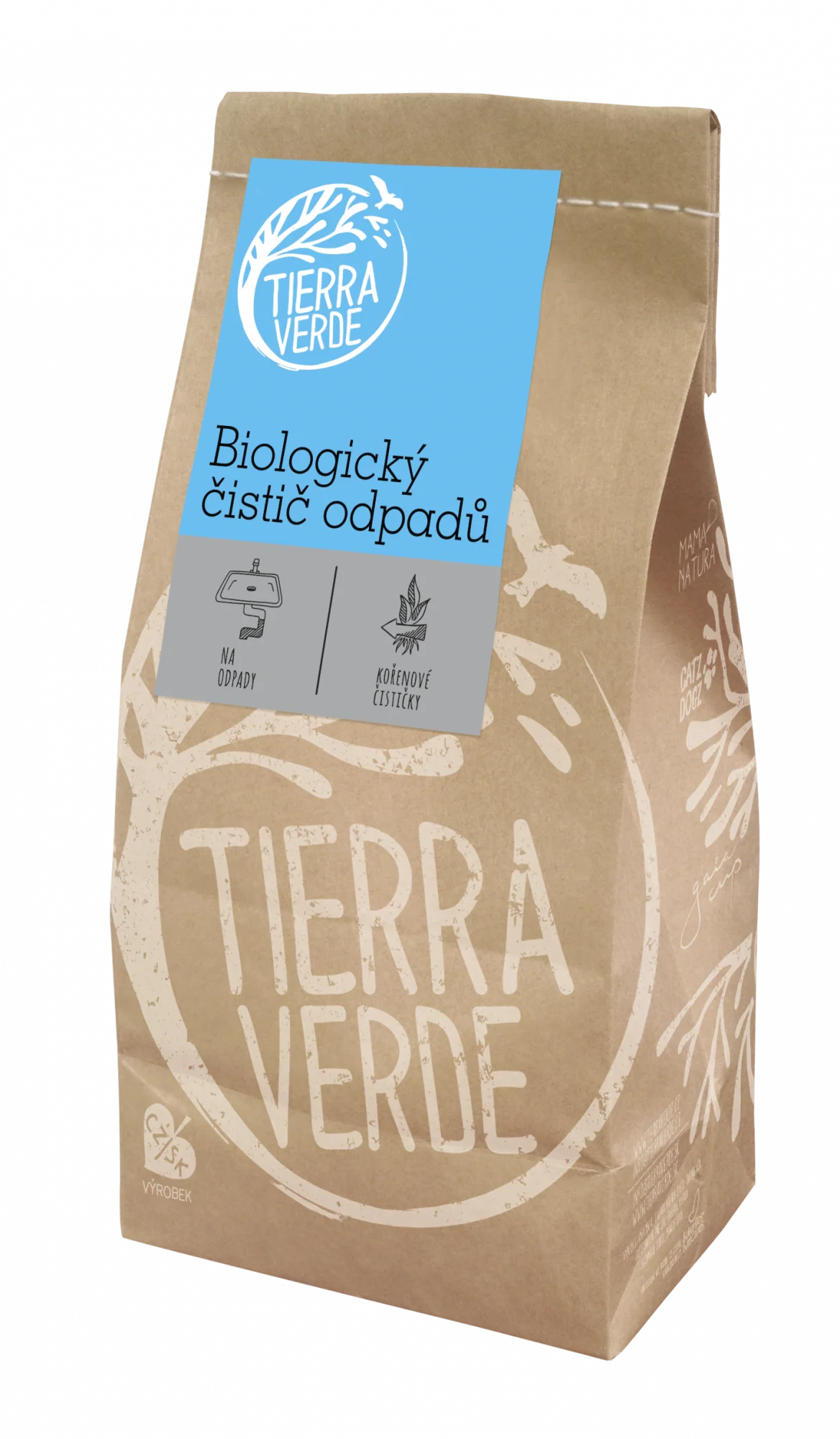 Tierra Verde Detergente biologico per scarichi (500 g) - a base di microrganismi ed enzimi