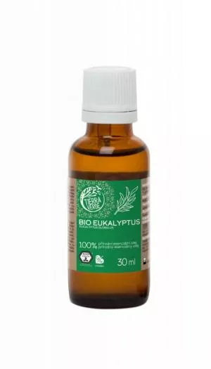 Tierra Verde Olio essenziale di eucalipto BIO (30 ml) - allevia il raffreddore