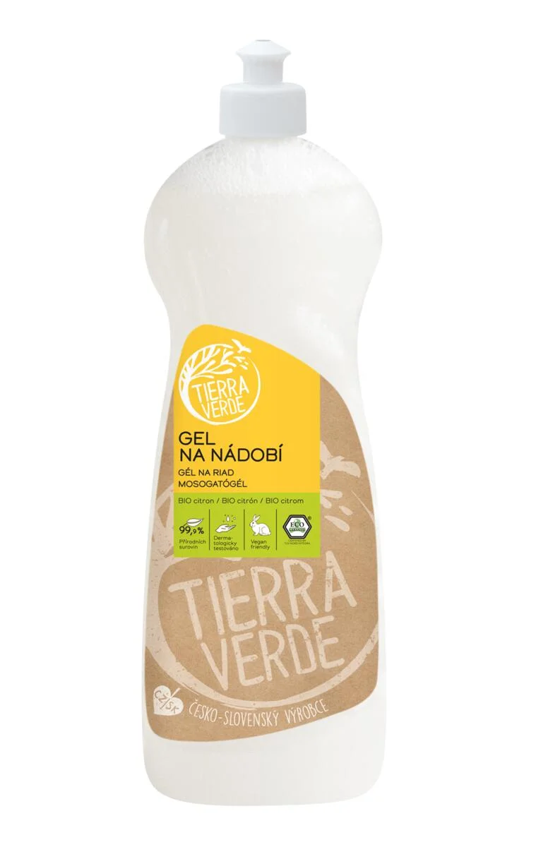 Tierra Verde Gel per piatti - BIO limone 100 ml