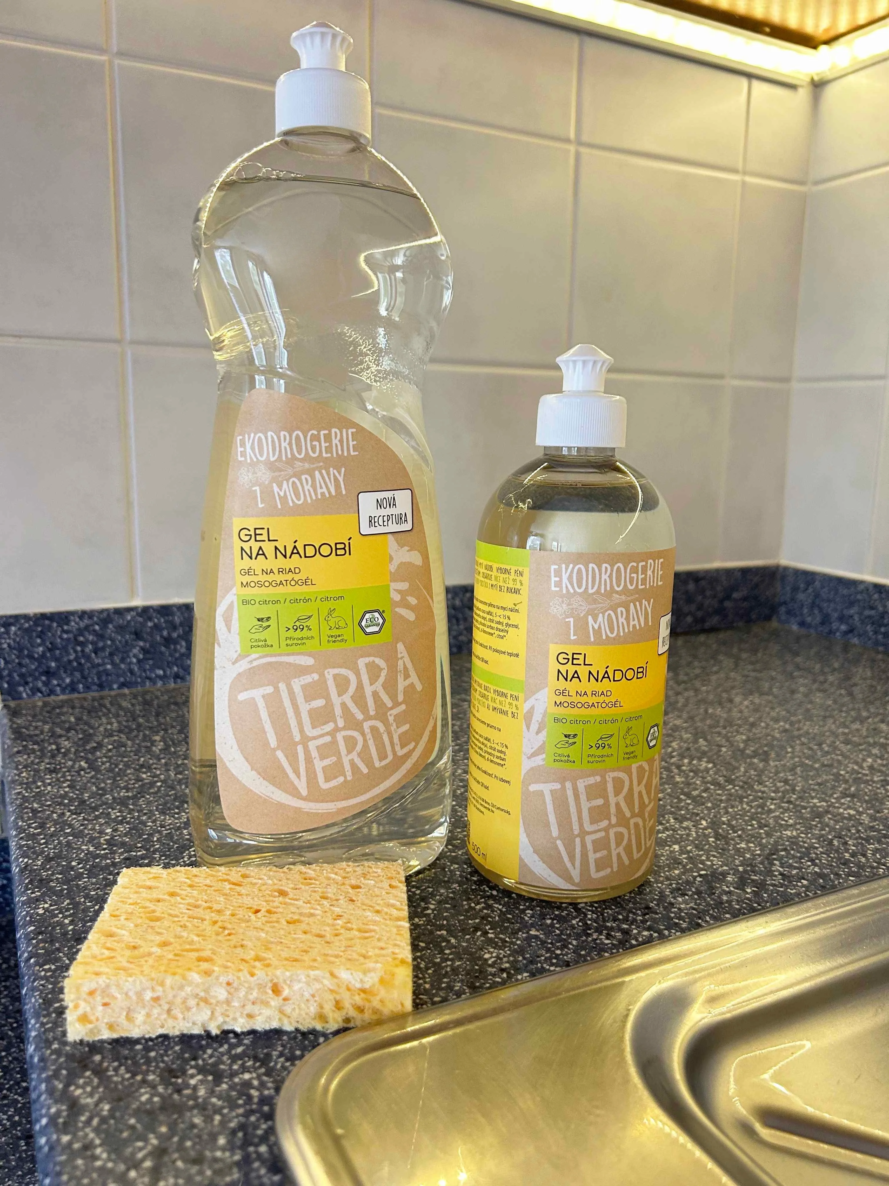 Tierra Verde Gel per piatti - BIO limone 100 ml
