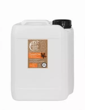 Tierra Verde Shampoo alla castagna per rafforzare i capelli con arancia (5 l)