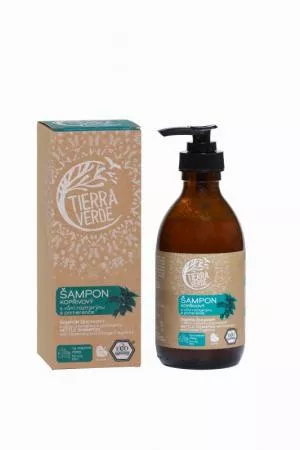 Tierra Verde Shampoo all'ortica per capelli grassi con rosmarino (230 ml)