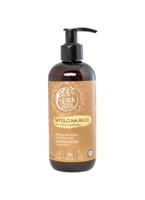 Tierra Verde Sapone liquido per le mani - pelle sensibile 290 ml - con piantaggine bio ceca