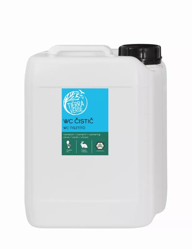 Tierra Verde Detergente per toilette con rosmarino e limone (5 l) - con acido citrico