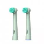 TIO MATIK Testa di ricambio per el. spazzolino oscillante (2 pezzi) - compatibile con i modelli di spazzolini oral-b