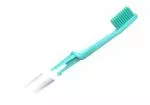 TIO Testine di ricambio per spazzolino (medie) (2 pz) - blu ghiaccio