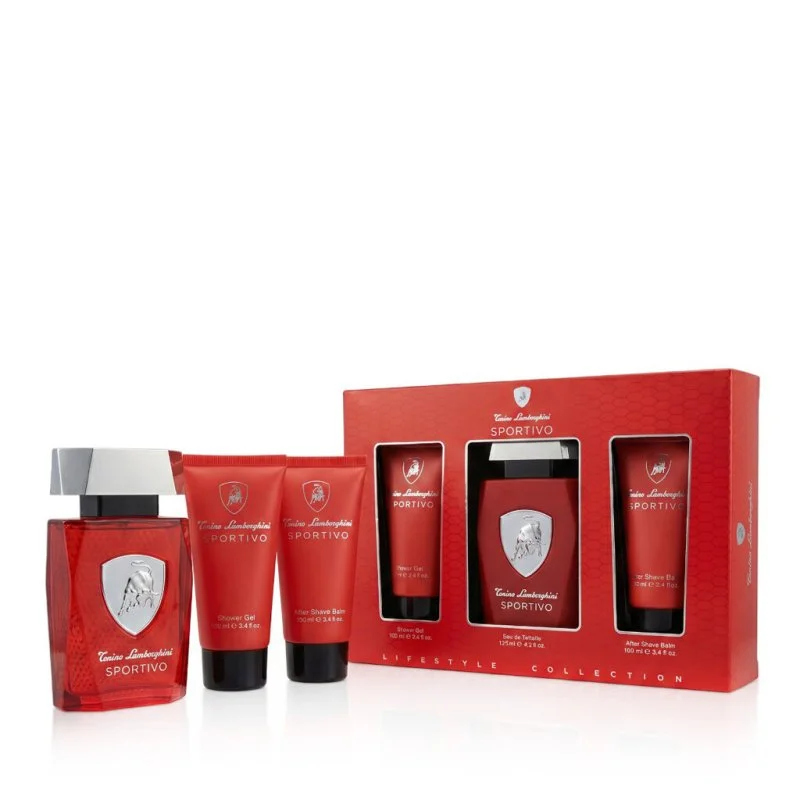 Sportivo Eau de Toilette da uomo 125 ml + Balsamo Dopobarba 100 ml + Gel Doccia