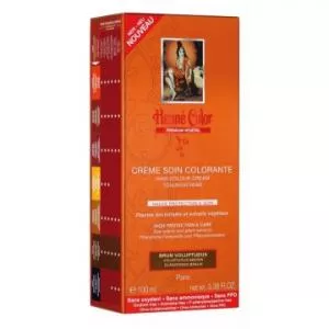 Henné Color Medicazione colorata per capelli ad alto grado di protezione e cura Premium 100ml Marrone