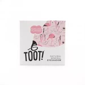 TOOT! Ombretto minerale rosa - Fabulous Flamingo (2,3 g) - delicato sulla pelle sensibile