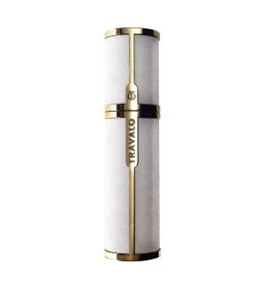 Travalo Milano vaporizzatore di profumo ricaricabile 5 ml Bianco & Oro