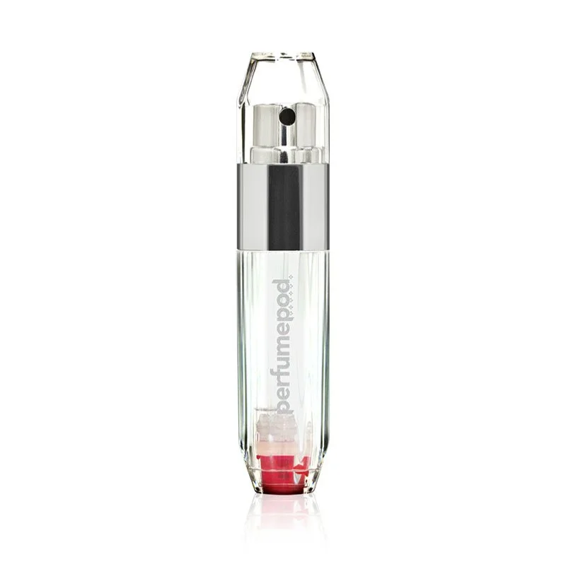 Perfume Pod Crystal vaporizzatore ricaricabile per profumi Argento 5 ml