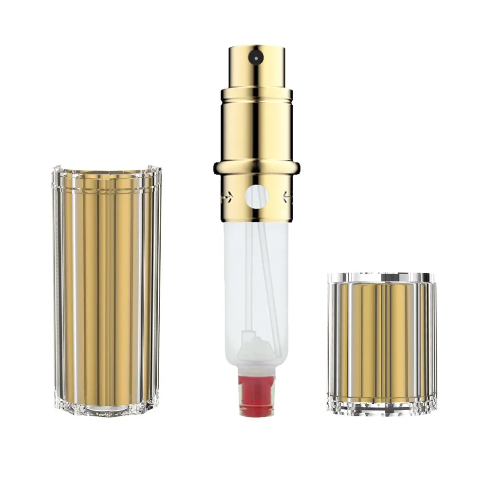Bijoux vaporizzatore ricaricabile per profumi Gold 5 ml 5 ml oro