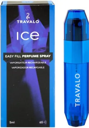 Travalo Perfume Pod Ice nebulizzatore per profumi ricaricabile Blue 5 ml