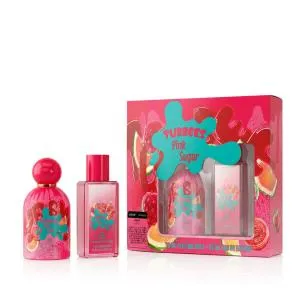 Grandeur Tubbees Pink Sugar Eau de Parfum unisex 50 ml + spray per il corpo
