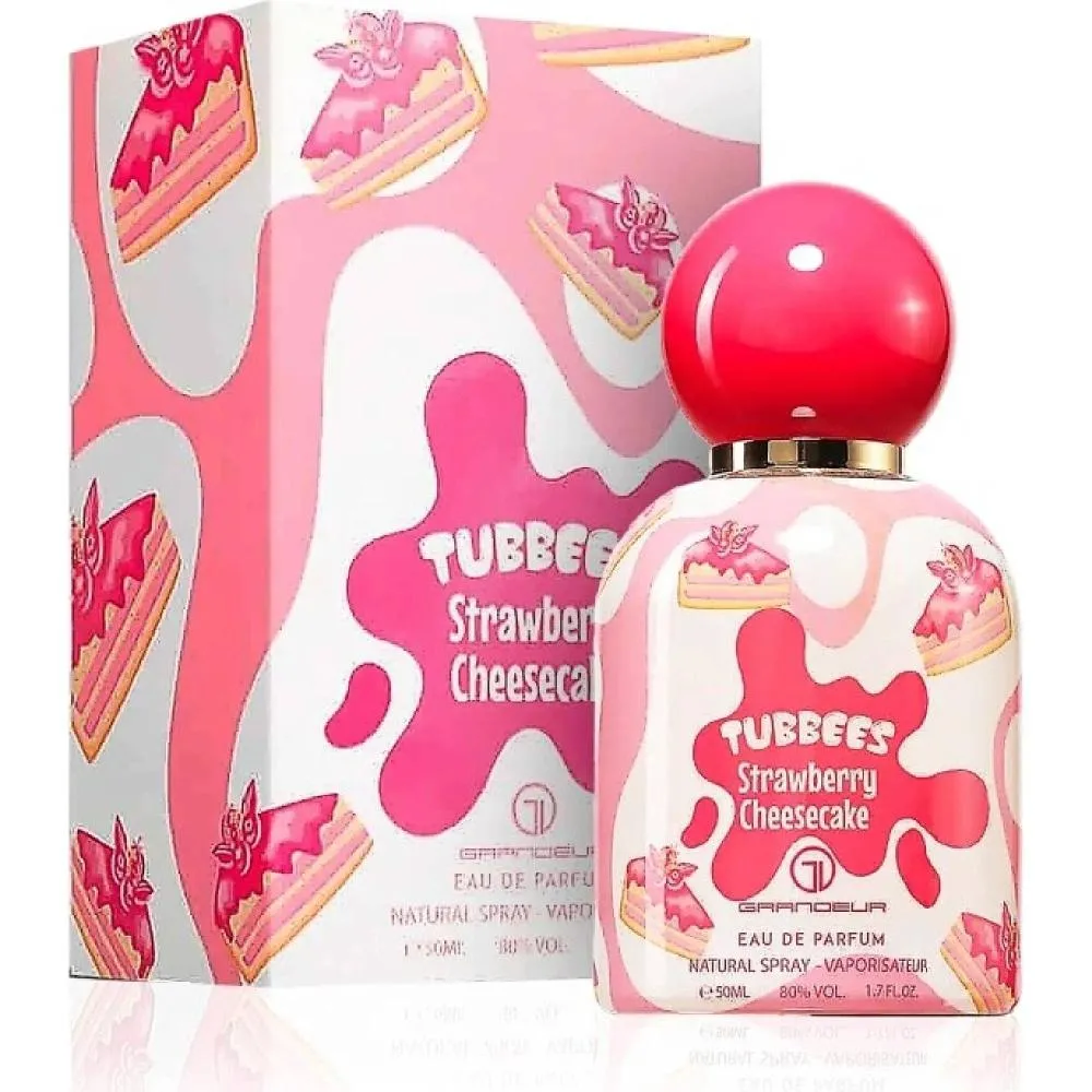 Tubbees Strawberry Cheesecake Eau de Parfum da donna 50 ml