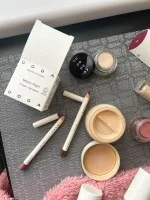 Uoga Uoga Pomata cremosa per sopracciglia (2,5 ml) 796 Taupe - Medium Brown - 3 tonalità per sopracciglia dall'aspetto più folte