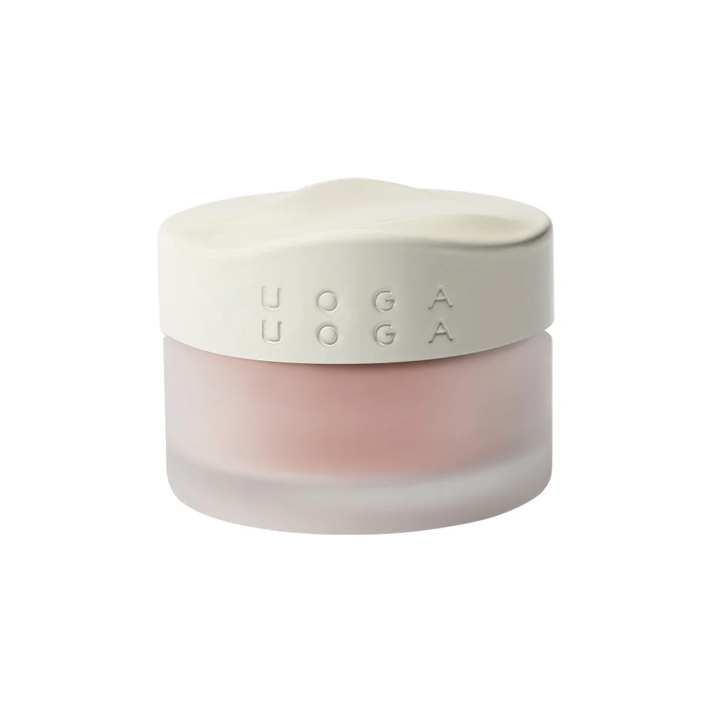 Uoga Uoga Fard minerale in polvere libera con ambra (5 g) 6435 Peachy - effetto naturale sulle guance in 3 tonalità