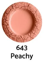 Uoga Uoga Fard minerale in polvere libera con ambra (5 g) 6435 Peachy - effetto naturale sulle guance in 3 tonalità