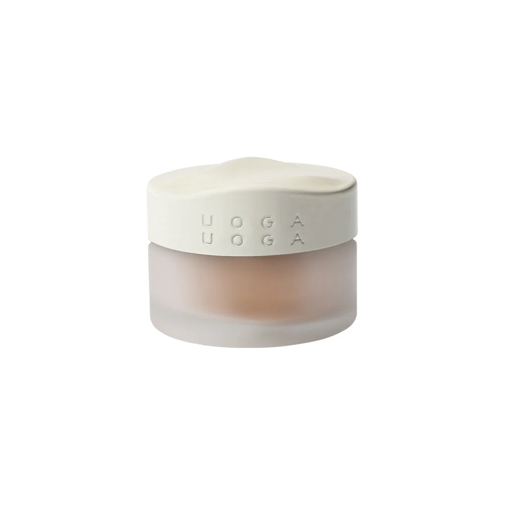 Uoga Uoga Fondotinta minerale in polvere con ambra (10 g) 634 Linden Honey - leggero, naturale, SPF 15