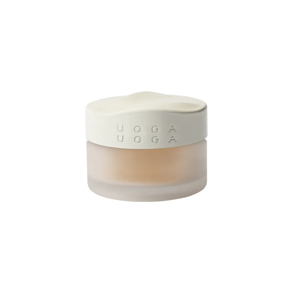 Uoga Uoga Fondotinta minerale in polvere con ambra (10 g) 801 Walk in the Dunes - leggero, naturale, SPF 15