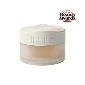 Uoga Uoga Fondotinta in polvere minerale con ambra (10 g) 806 Goddess of Gold - leggero, naturale, SPF 15