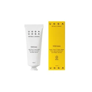 Uoga Uoga Maschera notte viso nutriente Stillness BIO (40 ml) - con azione idratante intensiva
