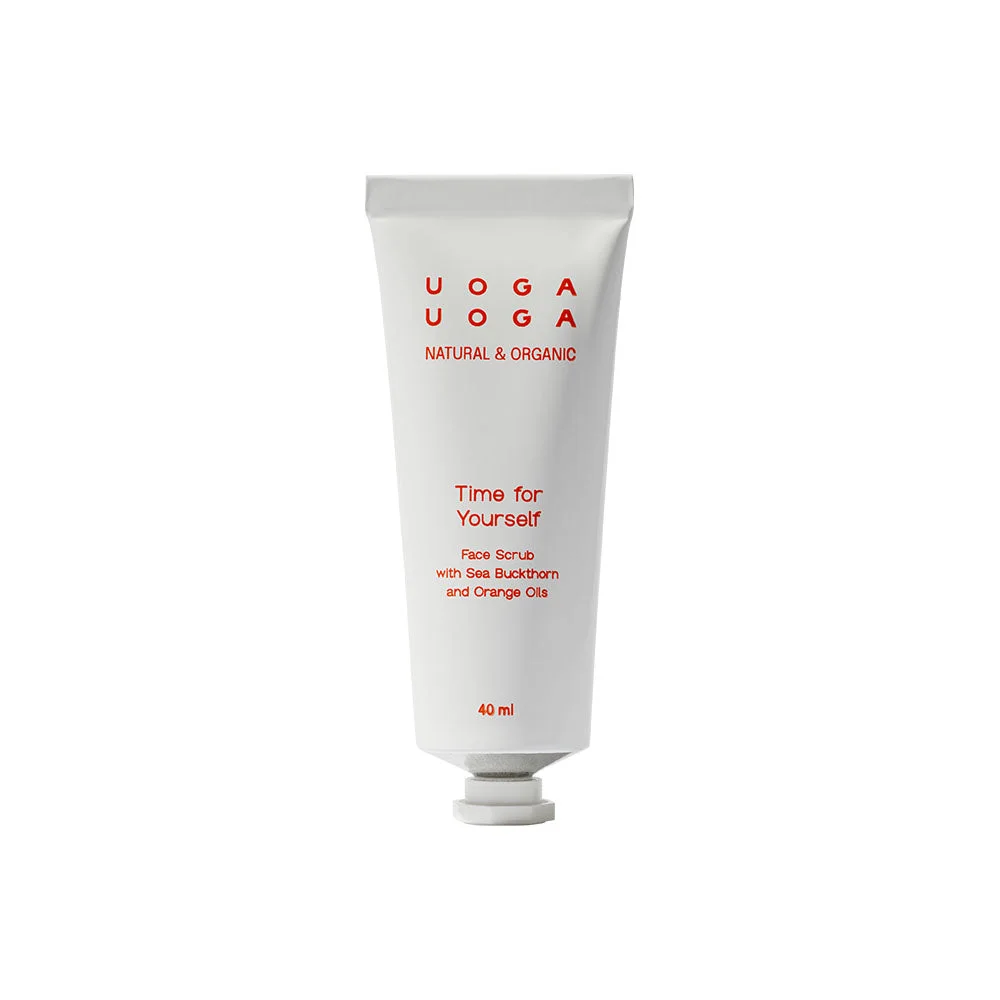 Uoga Uoga Peeling viso nutriente Time for Yourself all'olivello spinoso (40 ml) - con olio di arancia dolce