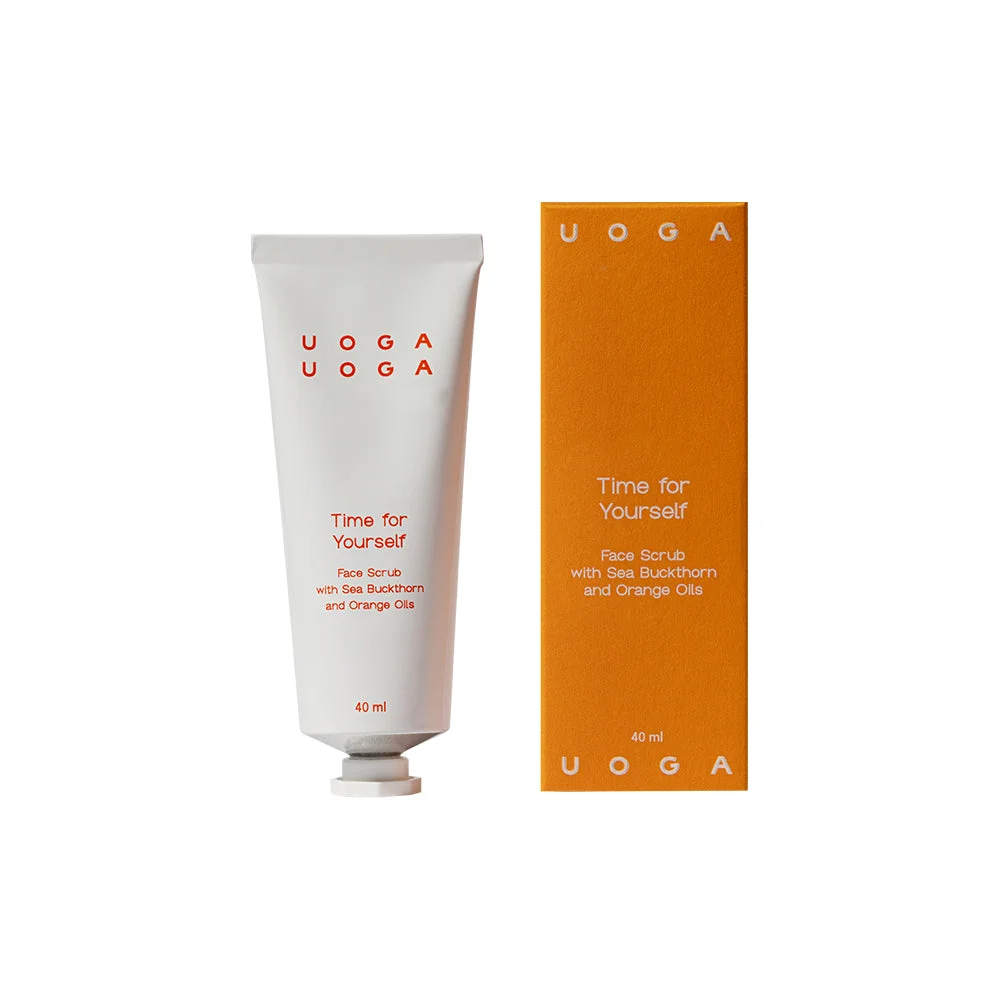 Uoga Uoga Peeling viso nutriente Time for Yourself all'olivello spinoso (40 ml) - con olio di arancia dolce