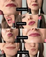 Uoga Uoga Rossetto nutriente (4 g) 611 Chocoberry - 6 tonalità a base di minerali