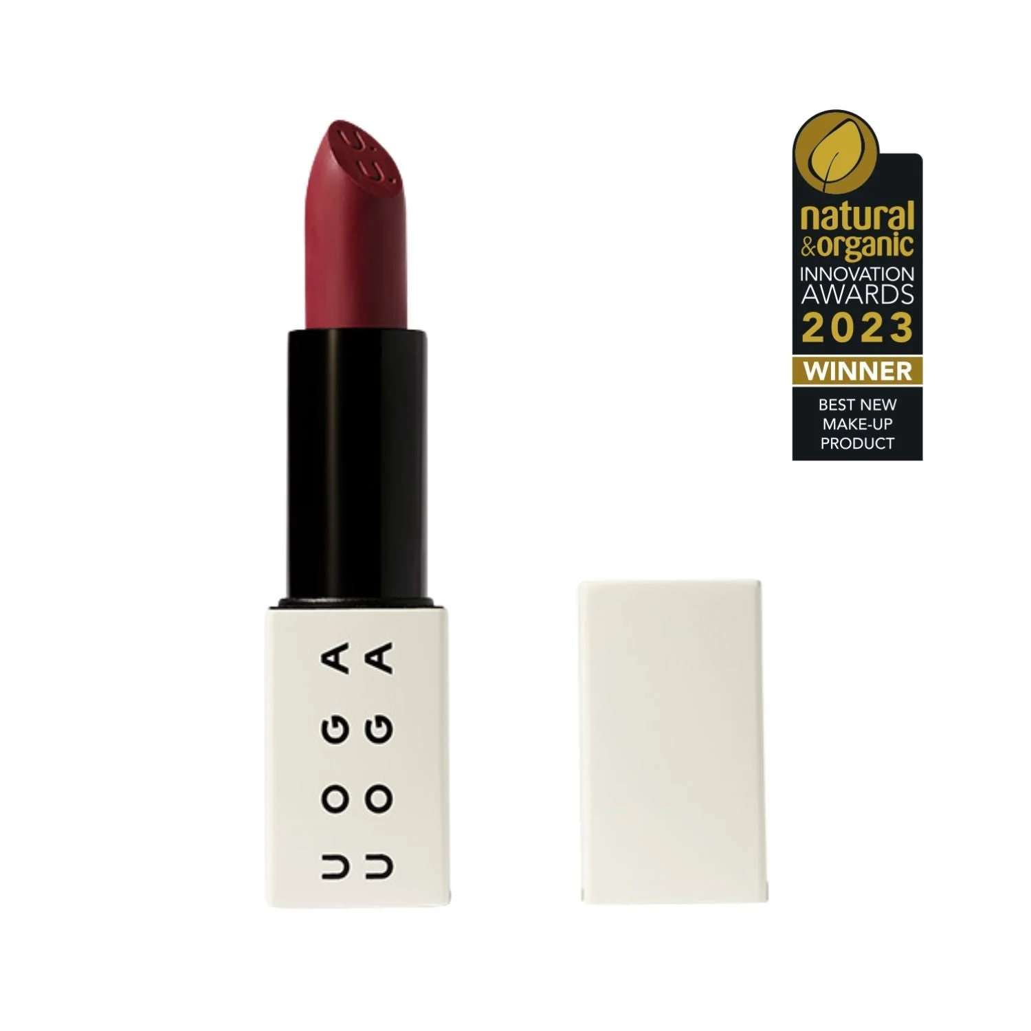Uoga Uoga Rossetto nutriente (4 g) 613 Cuteberry - 6 tonalità a base di minerali
