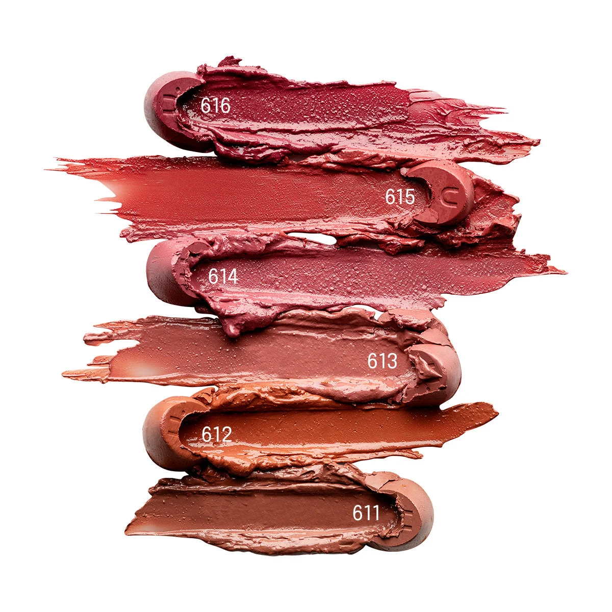 Uoga Uoga Rossetto nutriente (4 g) 616 Wildberry - 6 tonalità a base minerale