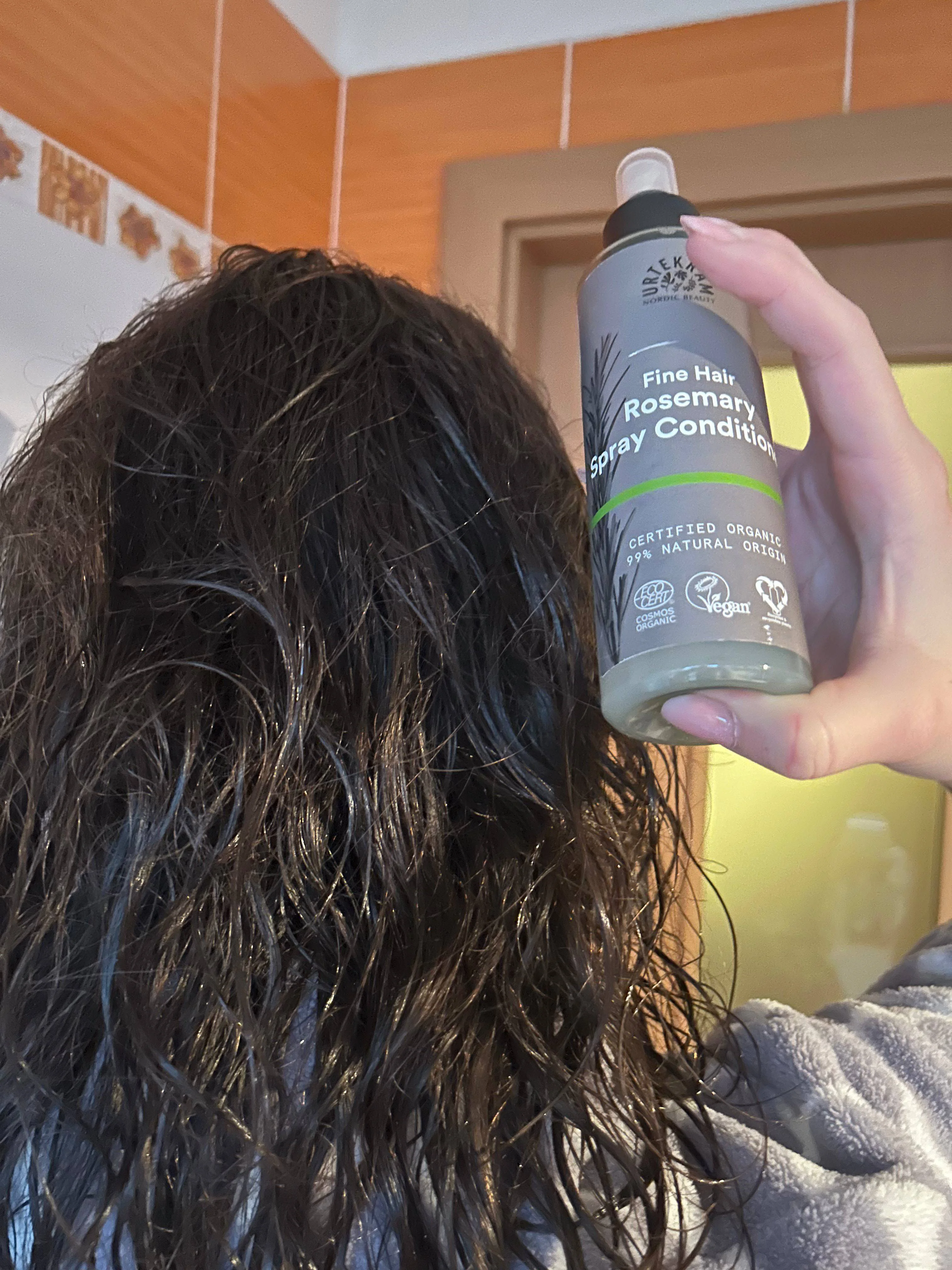 Urtekram Balsamo spray al rosmarino BIO (250 ml)