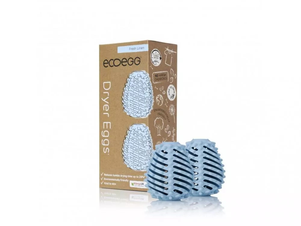 Ecoegg Uovo per asciugatrice (2 pezzi/confezione) Cotone fresco