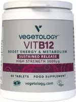 Vegetology Vegetology Vitamina B12 1000µg (cianocobalamina) a rilascio graduale 60 compresse