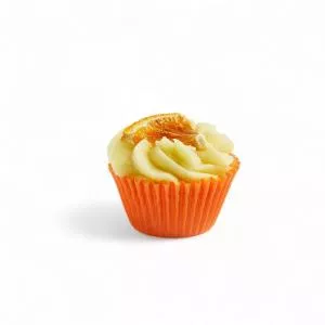 Velvety Bomba da bagno con olio di olivello spinoso - Arancia - muffin (45 g)