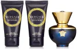 Dylan Blue Pour Femme set regalo per donne eau de parfum 50 ml + lozione per il corpo 50 ml + gel doccia 50 ml 50 ml + tělové mléko 50 ml + sprchový gel 50 ml