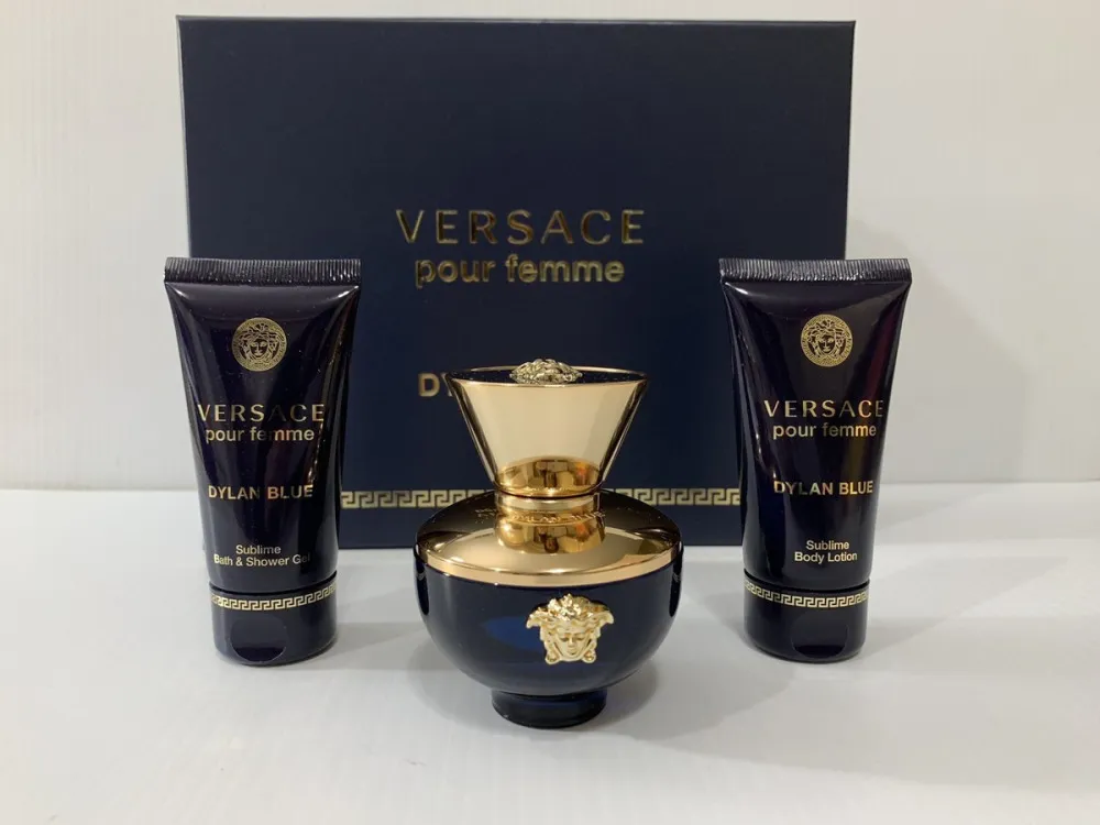 Dylan Blue Pour Femme set regalo per donne eau de parfum 50 ml + lozione per il corpo 50 ml + gel doccia 50 ml 50 ml + tělové mléko 50 ml + sprchový gel 50 ml