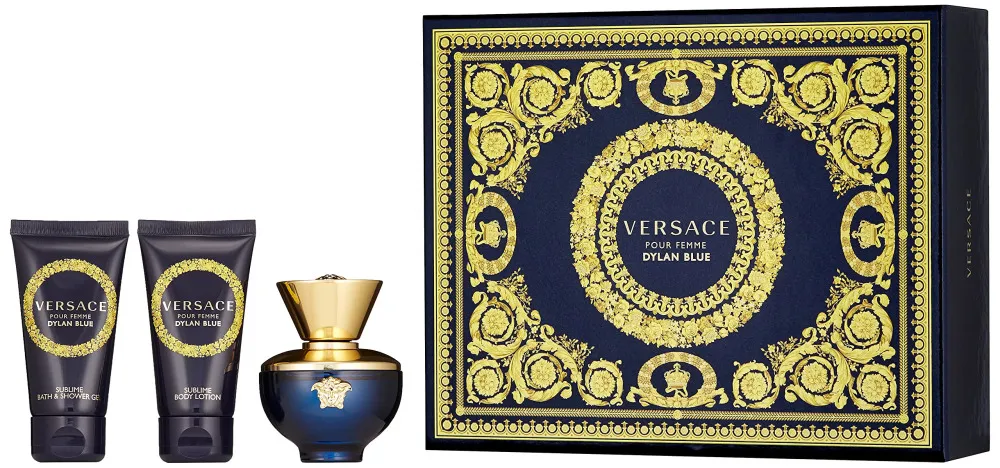 Dylan Blue Pour Femme set regalo per donne eau de parfum 50 ml + lozione per il corpo 50 ml + gel doccia 50 ml 50 ml + tělové mléko 50 ml + sprchový gel 50 ml