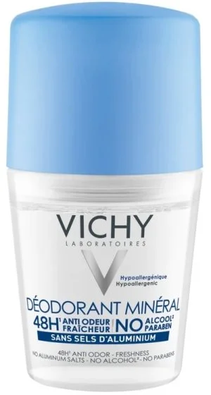 Vichy Deodorante minerale roll-on 48h