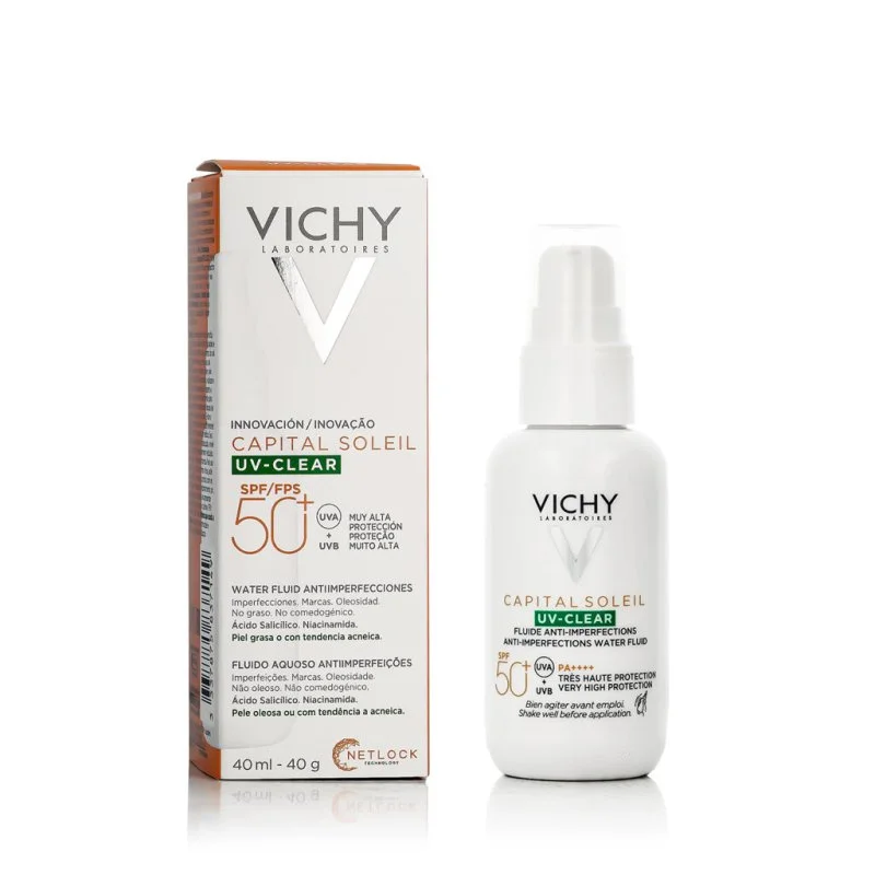 Capital Soleil UV-CLEAR Fluido anti-imperfezioni SPF 50+ 40 ml