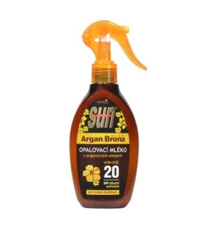 Vivaco Sun Argan Bronz latte solare con olio di argan SPF 20