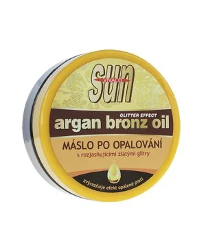 Vivaco SUN Argan Bronz Oil burro illuminante doposole con olio di argan biologico