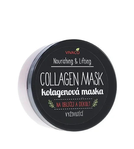 Nourishing & Lifting Collagen Mask maschera al collagene per viso e décolleté 100 ml