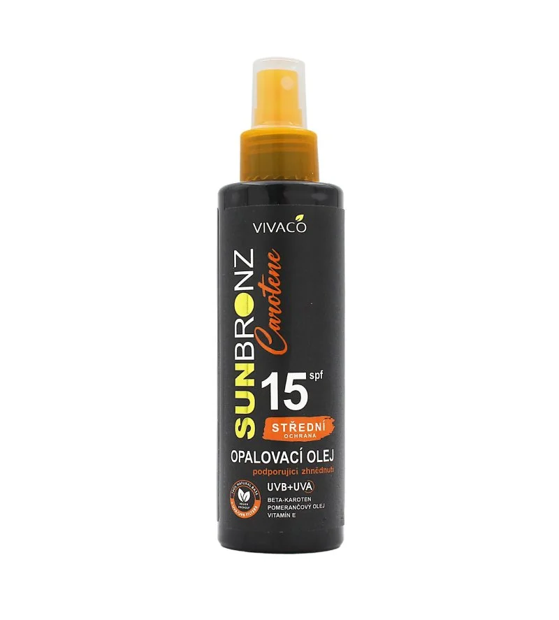 Sun Bronz Carotene olio solare SPF 15 150 ml