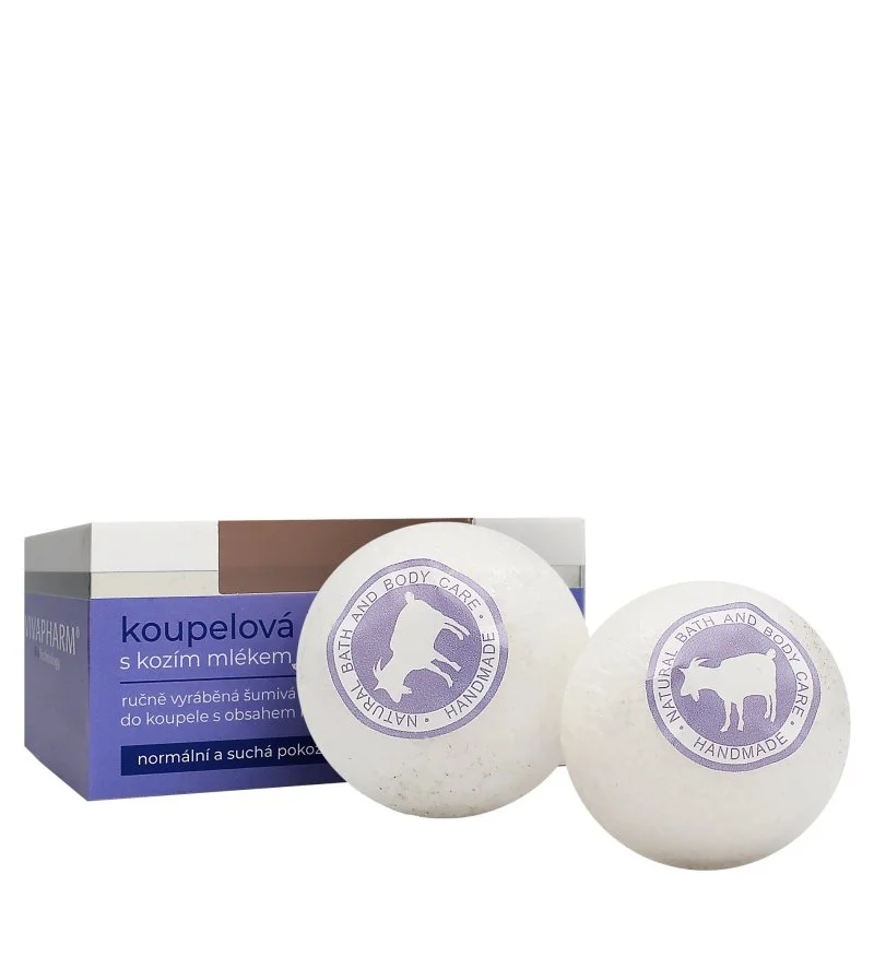 Bomba da bagno al latte di capra 2 x 75 g