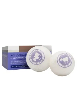 VivaPharm Bomba da bagno al latte di capra 2 x 75 g