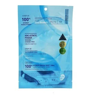 VT Cosmetics Hydrop Reedle Shot 100hL 2-Step Mask maschera idratante a 2 fasi con siero a microaghi 33 g + 1,5 g