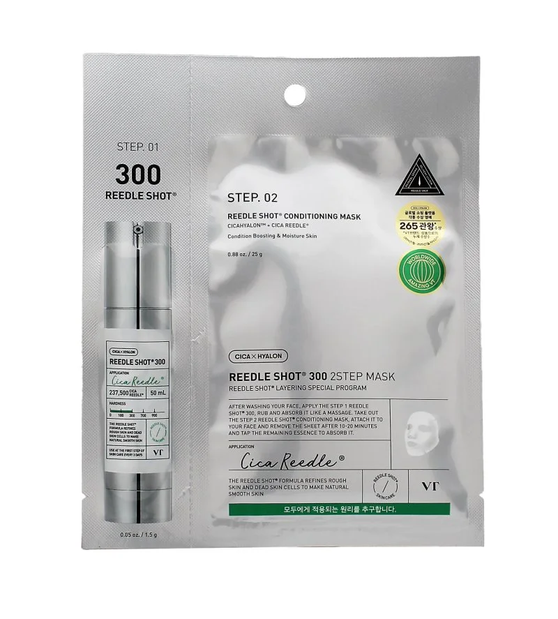 Reedle Shot 300 2 Step Mask maschera viso in tessuto rassodante 1,5+25 g