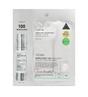 VT Cosmetics Reedle Shot 100 2 Step Mask maschera viso in tessuto rassodante 1,5+25 g